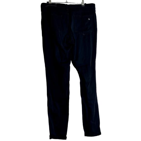 rag & bone Legging Jeans Women 30 Washed Black Stretch Modal Skinny Mid Rise - Picture 2 of 11
